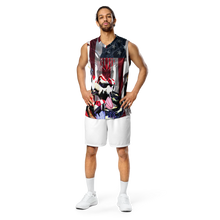 RAZRWING SCALES STARS & STRIKES AMERICAN FLAG CREST basketball jersey